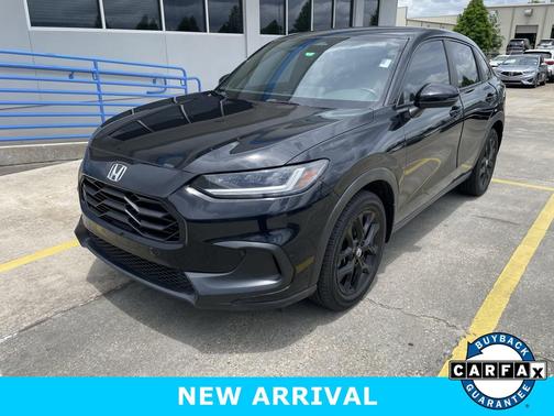 Crystal Black Pearl 2023 Honda HR-V 2WD Sport