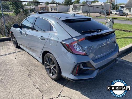 Gray 2021 Honda Civic EX