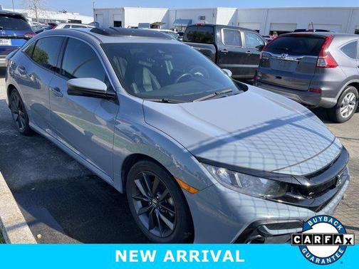 Gray 2021 Honda Civic EX