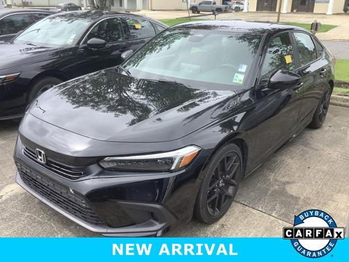 Crystal Black Pearl 2022 Honda Civic Sport