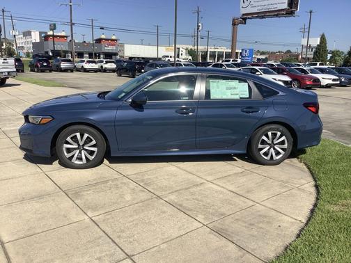 Blue Lagoon Pearl 2026 Honda Civic LX