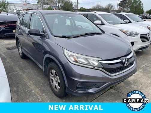 Gray 2015 Honda CR-V LX