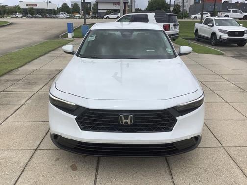 Platinum White Pearl 2026 Honda Accord LX 1.5T