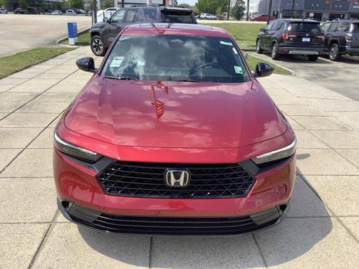 Radiant Red Metallic 2026 Honda Accord Hybrid Sport-L