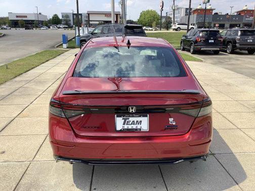 Radiant Red Metallic 2026 Honda Accord Hybrid Sport-L