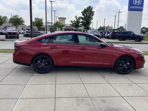 Radiant Red Metallic 2026 Honda Accord Hybrid Sport-L