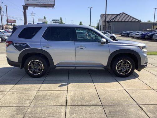 Lunar Silver Metallic 2023 Honda Pilot 2WD EX-L 8 Passenger