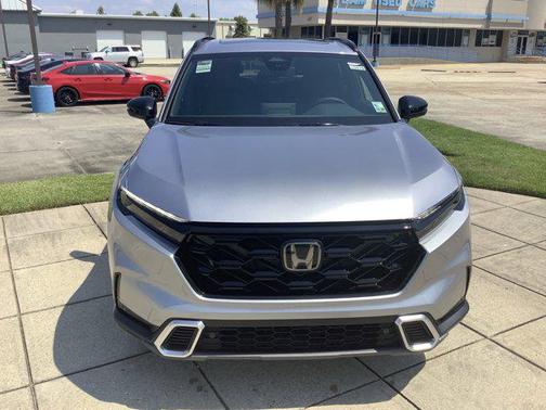 Solar Silver Metallic 2026 Honda CR-V Hybrid Sport Touring AWD