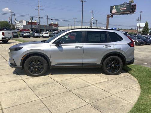 Solar Silver Metallic 2026 Honda CR-V Hybrid Sport Touring AWD