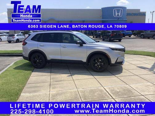 Solar Silver Metallic 2026 Honda CR-V Hybrid Sport Touring AWD