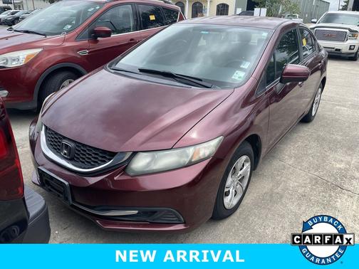 Crimson Pearl 2015 Honda Civic LX
