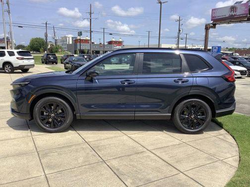 Canyon River Blue Metallic 2026 Honda CR-V Hybrid Sport Touring AWD