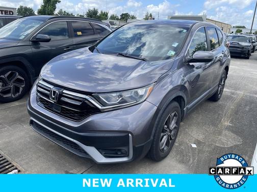 Gray 2021 Honda CR-V 2WD EX-L