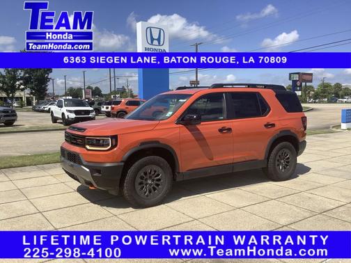 Sunset Orange 2026 Honda Passport AWD TrailSport