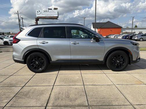 Lunar Silver Metallic 2024 Honda CR-V Hybrid Sport FWD