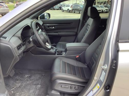 Solar Silver Metallic 2026 Honda CR-V Hybrid Sport-L FWD