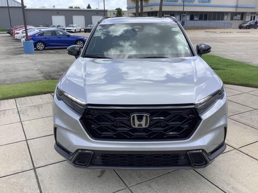 Solar Silver Metallic 2026 Honda CR-V Hybrid Sport-L FWD