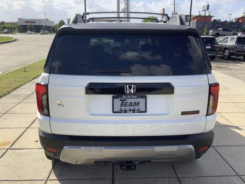 Platinum White Pearl 2026 Honda Passport AWD TrailSport