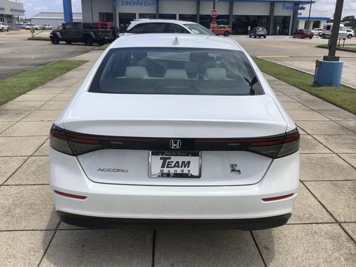 Platinum White Pearl 2026 Honda Accord LX 1.5T