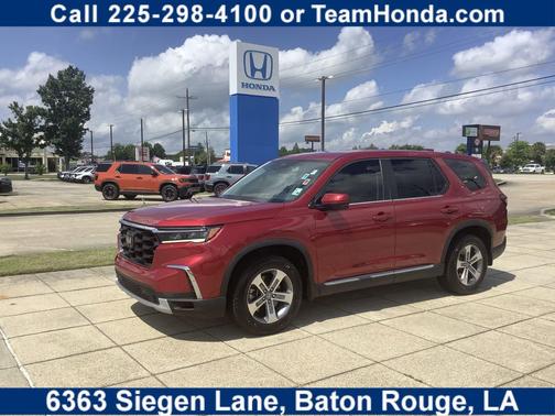 Radiant Red Metallic II 2023 Honda Pilot AWD EX-L 7 Passenger