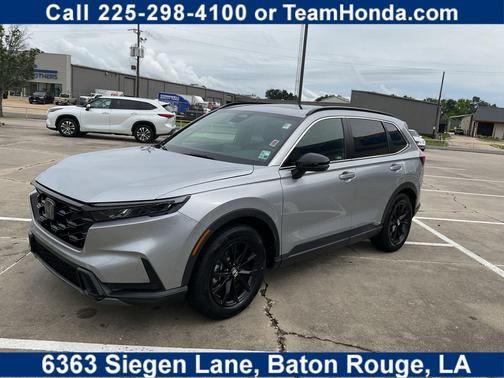 Lunar Silver Metallic 2023 Honda CR-V Hybrid Sport FWD
