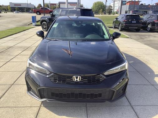 Crystal Black Pearl 2026 Honda Civic LX