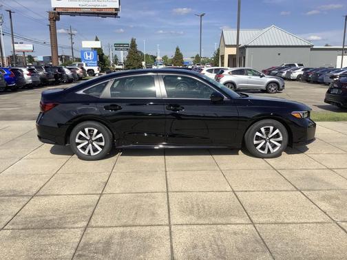 Crystal Black Pearl 2026 Honda Civic LX