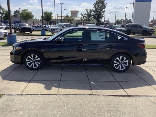 Crystal Black Pearl 2026 Honda Civic LX