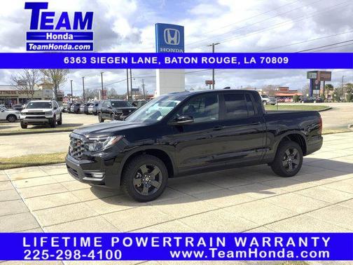 Crystal Black Pearl 2026 Honda Ridgeline TrailSport