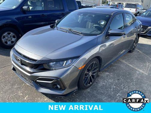 Gray 2021 Honda Civic Sport