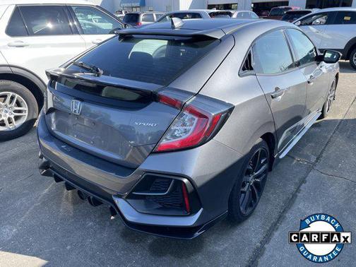 Gray 2021 Honda Civic Sport