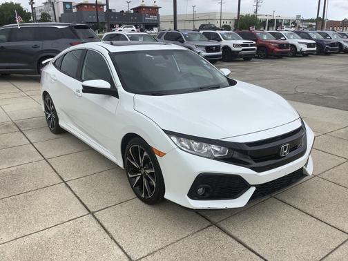 White Orchid Pearl 2017 Honda Civic Si