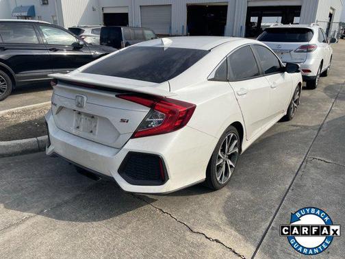 White Orchid Pearl 2017 Honda Civic Si