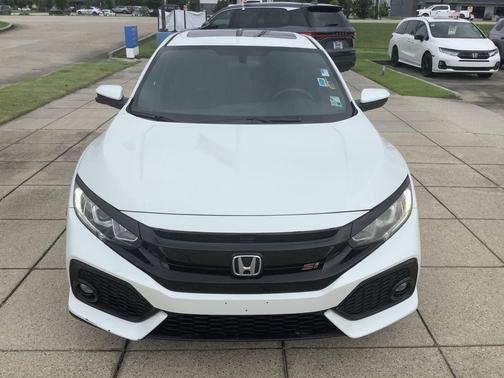 White Orchid Pearl 2017 Honda Civic Si