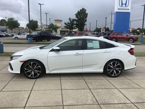 White Orchid Pearl 2017 Honda Civic Si
