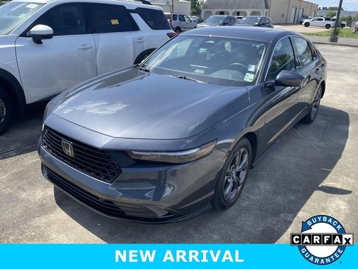 Gray 2024 Honda Accord Hybrid EX-L