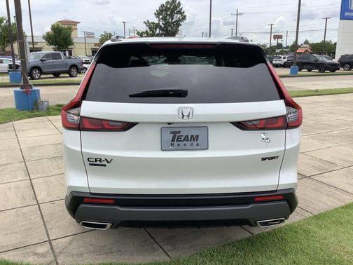 Platinum White Pearl 2026 Honda CR-V Hybrid Sport FWD