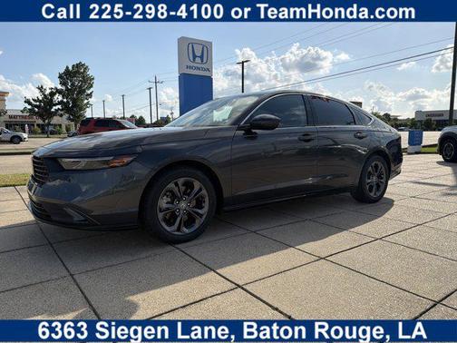 Meteorite Gray Metallic 2024 Honda Accord Hybrid EX-L