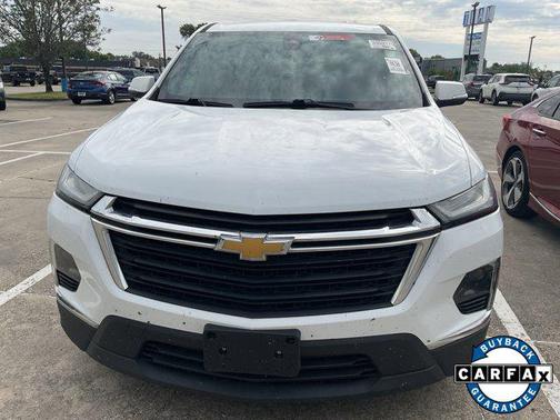 Summit White 2023 Chevrolet Traverse LS