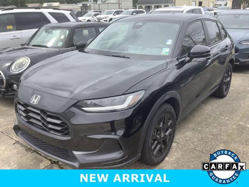 Crystal Black Pearl 2024 Honda HR-V 2WD Sport