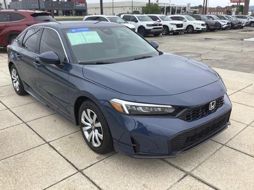 Blue Lagoon Pearl 2026 Honda Civic LX