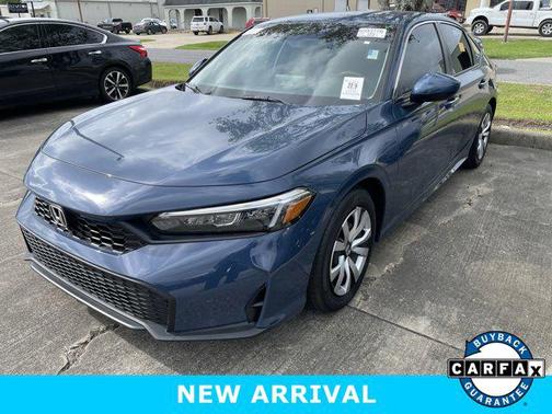 Blue Lagoon Pearl 2026 Honda Civic LX