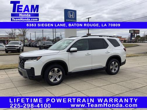 Platinum White Pearl 2026 Honda Pilot EX-L