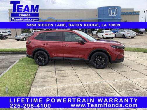Radiant Red Metallic 2026 Honda CR-V Hybrid Sport-L FWD
