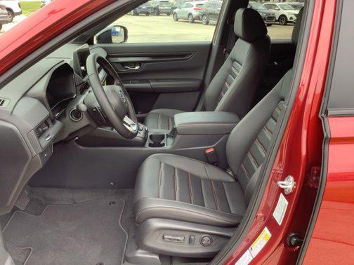 Radiant Red Metallic 2026 Honda CR-V Hybrid Sport-L FWD