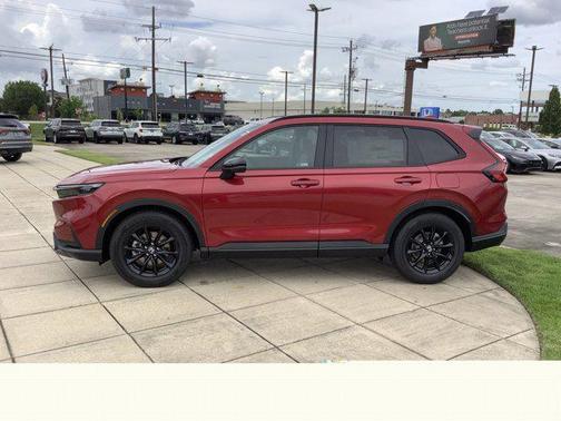 Radiant Red Metallic 2026 Honda CR-V Hybrid Sport-L FWD