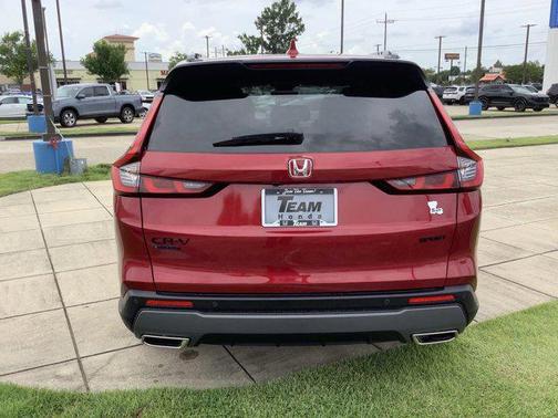 Radiant Red Metallic 2026 Honda CR-V Hybrid Sport-L FWD