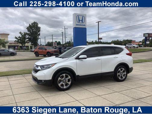 Platinum White Pearl 2019 Honda CR-V EX-L