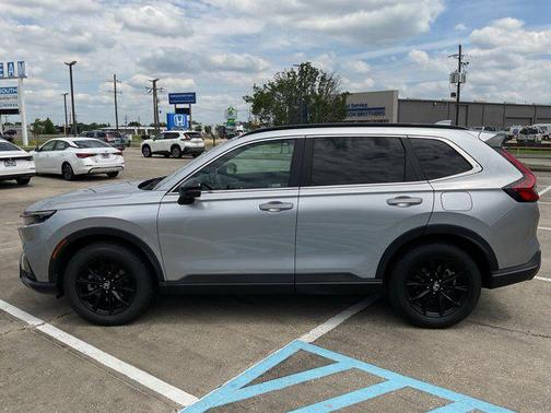 Lunar Silver Metallic 2024 Honda CR-V Hybrid Sport AWD