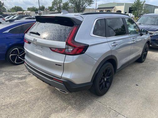 Lunar Silver Metallic 2024 Honda CR-V Hybrid Sport AWD